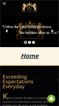 Mobile Screenshot of kleincustombuilders.com